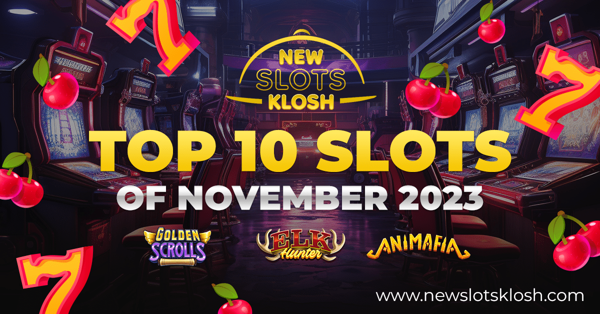 New Slots November 2023 to enjoy